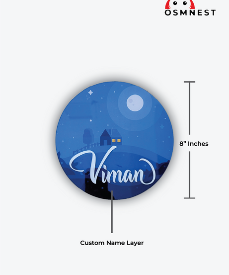 Nightscape Kids Custom Nameplate