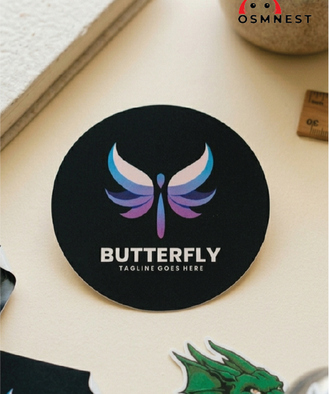 Custom Plain Vinyl Stickers – UV Printed, Waterproof & Scratch Resistant
