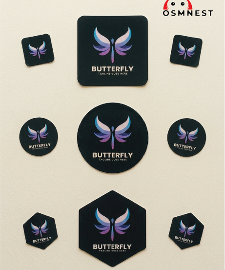 Custom Plain Vinyl Stickers – UV Printed, Waterproof & Scratch Resistant